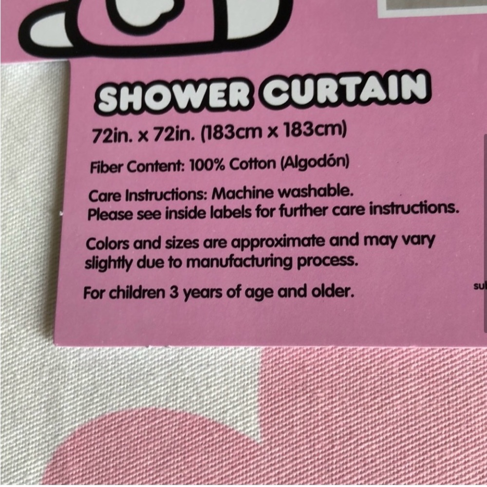 Hello Kitty Shower Curtain - Picture 3 of 4